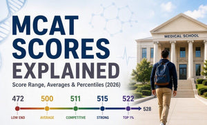 MCAT Scores Explained: Score Range, Averages, and Percentiles (2026 Guide)